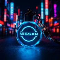 Brelok Led NISSAN do kluczy Kryształ Prezent