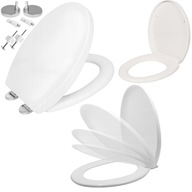 DESKA SEDESOWA WC KLOZETOWA WOLNOOPADAJĄCA DO CERSANIT KOŁO ROCA UNIWERSAL