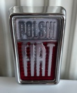 Emblemat Polski Fiat 126p nowy I seria PRL maluch