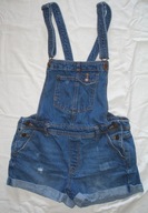 BERSHKA spodenki ogrodniczki XS 24