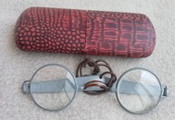 ORYGINALNE ZABYTKOWE OKULARY/BINOKLE WRAZ Z ETUI