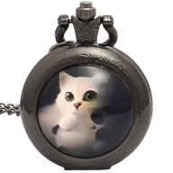 Zegarek, Naszyjnik, Wisiorek - Kot nr.795