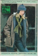 = ŚWIAT MODY-TYLKO DLA CIEBIE NR 8/82,WYKROJE