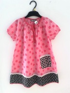 LINDEX--- BAWEŁNIANA SUKIENKA--- 5-6 L-- 116 -- NOWA