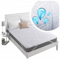 OCHRANIACZ NA MATERAC PIKOWANY WODOODPORNY MATA PODKŁAD 140X200 CM