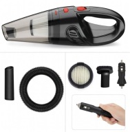 MOCNY ODKURZACZ SAMOCHODOWY 120W FILTR HEPA BEZWORKOWY KABEL 5M SUCHO MOKRO