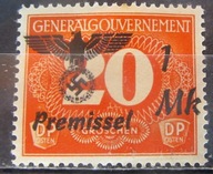 Niemcy stary znaczek z nadrukiem (9/39