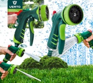 ZRASZACZ PISTOLETOWY OGRODOWY 7-FUNKCYJNY VERTO