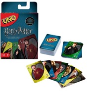 GRA KARCIANA HARRY POTTER UNO Magiczne gry Karciane dla Fanów Czarodziejów