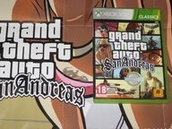 Grand Theft Auto GTA San Andreas + MAPA! Xbox360! BDB!