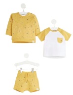 BILLIE 3pak komplet niemowlęcy 62-68 / 6423 Oliwia Kurowska, Kuba Kurowski