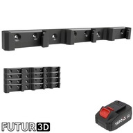 Uchwyt potrójny na akumulator YATO 18V LI-ION bez blokady