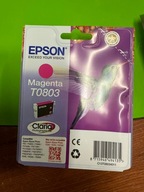 Tusz Epson T0803 C13T08034010 czerwony (magenta)