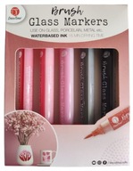 Flamastry DecoTime 5 szt. markery do szkła