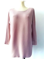 DAMSKI SWETER FIRMY P-M ROZMIAR 44 PUDROWY ROZ
