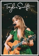 A2 PLAKAT MUZYCZNY MUZYKA TAYLOR SWIFT Z GITARĄ