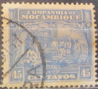 Mozambik portugalski stary znaczek (10/9