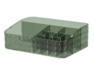 Organizer z przegródkami Smukee Zielony 24,2 x 17,4 x 8 cm