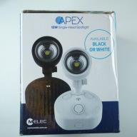 Reflektor ogrodowy 12w Apex M-Elec MELML-APEXS-M-BL czarny