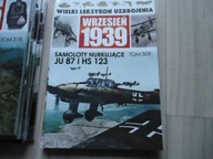 Wielki Leksykon Uzbrojenia 309 . Samoloty nurkujące Ju 87 i HS 123