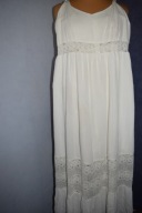 SHEIN PIĘKNA SUKIENKA DŁUGA LETNIA Z RAYONU WSTAWKI KORONKOWE_40