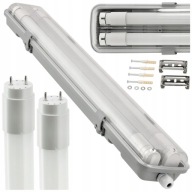 LAMPA GARAŻOWA OPRAWA HERMETYCZNA Z LAMPĄ DO POMIESZCZEŃ GOSPODARCZYCH LED