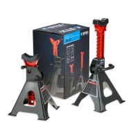 2x KOBYŁKI 3T PODSTAWKI PODPORY Z GUMĄ PIN MOCNE 3 TONY REGULOWANE ONEX