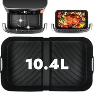 WKŁADY DO Air Fryer SILIKONOWE GINOYA 1 SZT 10,4 L 35,5 X 20 X 8 CM