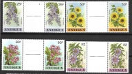 Antigua xx T35,a flora kwiaty MNH VF 2skany