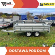 Przyczepa dwuosiowa towarowa Zasław HL 300T samochodowa przyczepka DOSTAWA