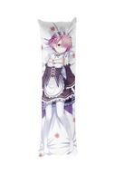 Poduszka Dakimakura Rem and Ram - Re Zero Anime Długa poduszka przytulanka