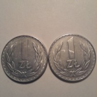 1 zł.1978 rok, 1976 bzm st -1, rzadkie.