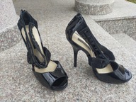 JAEGER nr 38 luksusowe eleganckie i sexy sandałki skóra