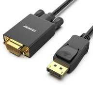 Kabel DisplayPort Benfei na VGA czarny 0,9 m