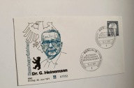 FDC. Dr. G. Heinemann. Kasownik Berlin 12. 04992