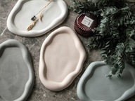 Taca dekoracyjna z betonu architektonicznego chmurka - NOOA CLOUD TRAY