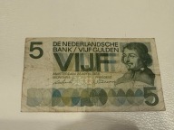 5 guldenow Holandia 1966 P#90 F
