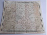 Mapa Azji Chevalier Roujoux 1834 r