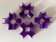 4x UCHWYT STOLARSKI KĄTOWY NAROŻNY 90° TRZECIA RĘKA TYPU X DO SRĘCANIA 18MM