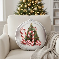 Poduszka ozdobna świąteczna bombka 45cm