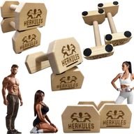 WZMACNIANE UCHWYTY DO ROBIENIA ĆWICZEŃ POMPEK SUPER WYTRZYMAŁE HERKULES MOC