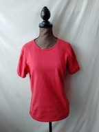 Sweter czerwony z krótkimi rękawami - M/L