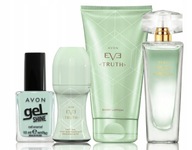 Avon Zestaw Eve Truth 4 w 1 Woda perfumowana 30 dezodorant balsam lakier