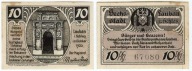 Banknoty zastepcze miasta -LAUBAN - Luban - 10 Pfennig