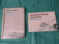 VOLKSWAGEN POLO CLASSIC Instrukcja obsluga książka SALON POLSKA PL 1995
