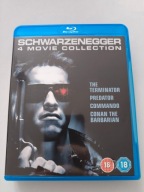 TERMINATOR PREDATOR COMMANDO CONAN THE BARBARIAN SCHWARZENEGGER BLU RAY