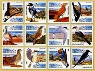 Namibia - Mi 1396/07 - Ptaki endemiczne Namibii