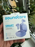 Słuchawki bezprzewodowe Soundcore P40i dokanałowe Bluetooth fioletowe
