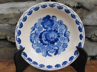 Głęboki Talerz Obiadowy_FAJANS_" WŁOCŁAWEK"_VINTAGE PRL