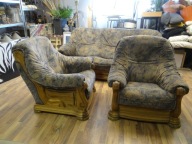 Zestaw dąb 3 + 1 + 1 - RUSTYKALNY -